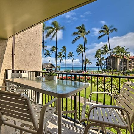 Lahaina Resort Retreat With Pool And Ocean Views! Kahana Eksteriør bilde
