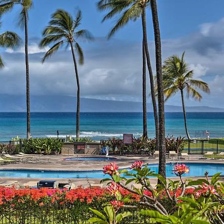Lahaina Resort Retreat With Pool And Ocean Views! Kahana Eksteriør bilde