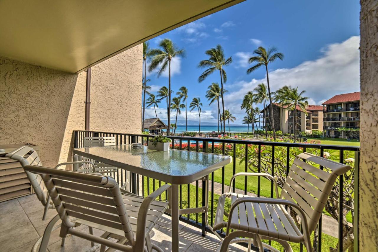 Lahaina Resort Retreat With Pool And Ocean Views! Kahana Eksteriør bilde