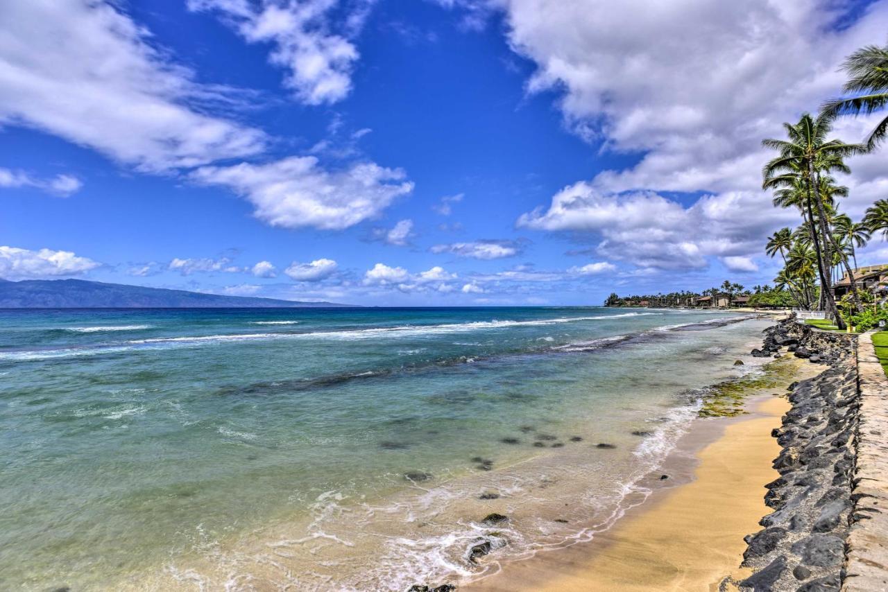 Lahaina Resort Retreat With Pool And Ocean Views! Kahana Eksteriør bilde